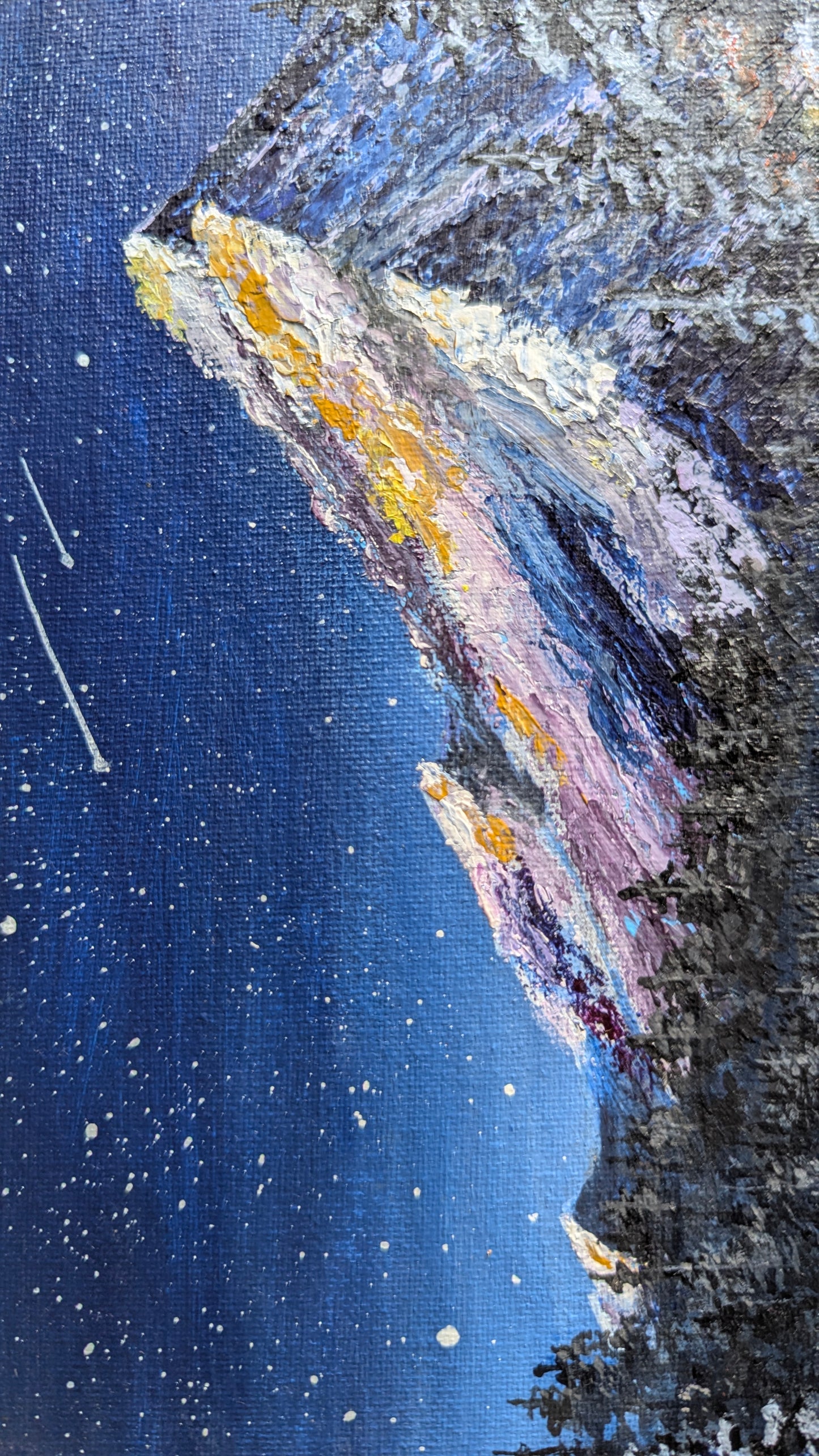 Painting - Midnight journey