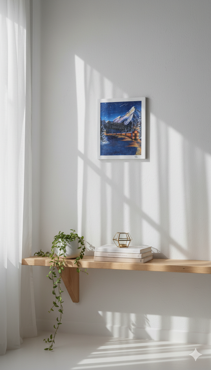 Painting - Midnight journey