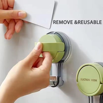 Suction Based Wall Hooks (Pack of 2)