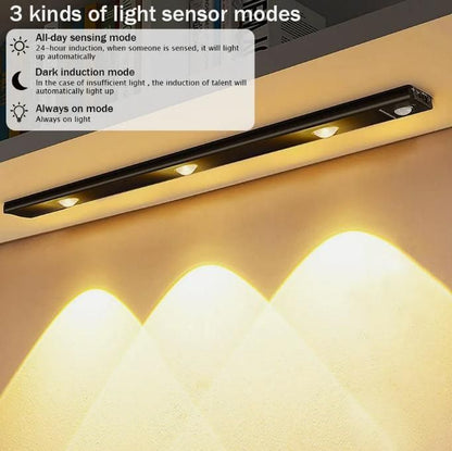 LED Motion Sensor Light Strip With USB Rechargeable