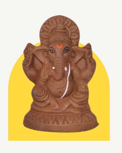 Eco-friendly Plantable Ganesh Idol