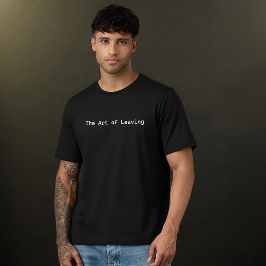 Oversized T-shirt - The Art of Leaving