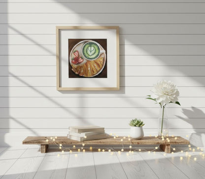 Painting - Cozy Snack