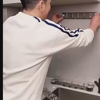 Plastic Wall Hook Rack